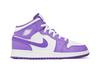 Kids' Sneakers Nike Jordan 1 Mid Purple Venom (GS) Purple Venom/White
