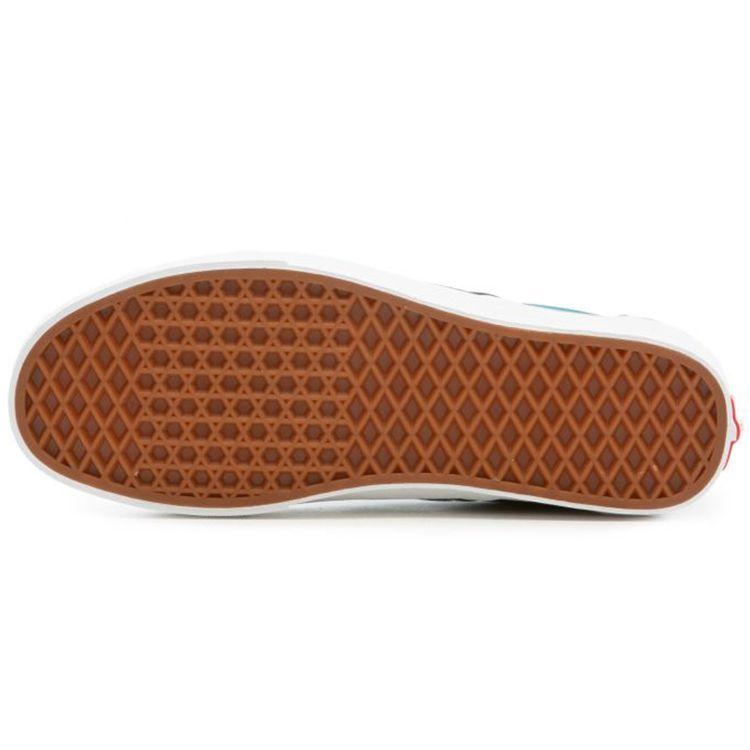 Vans Classic Slip-On Checkerboard - Blue Coral Unisex Sneakers True-White VN0A33TB9EX