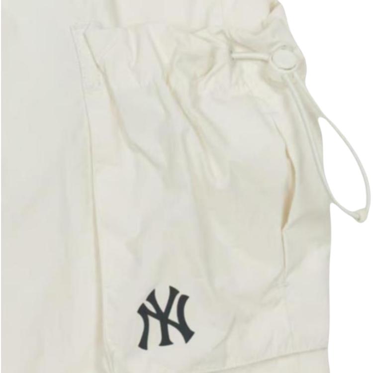 New MLB Basic New York YankeesGofcore Cargo Shorts Unisex Ivory 3ASMB0953-50IVS