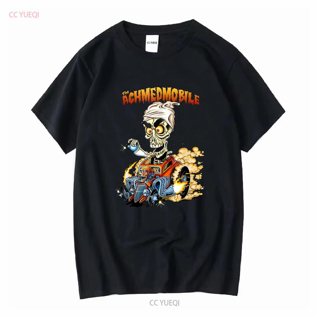 The Achmedmobile Jeff Dunham Black T Shirt 2xl Show Long Sleeves Vintage Washed Comfortable Stylish Homme Top For Everyday Wear