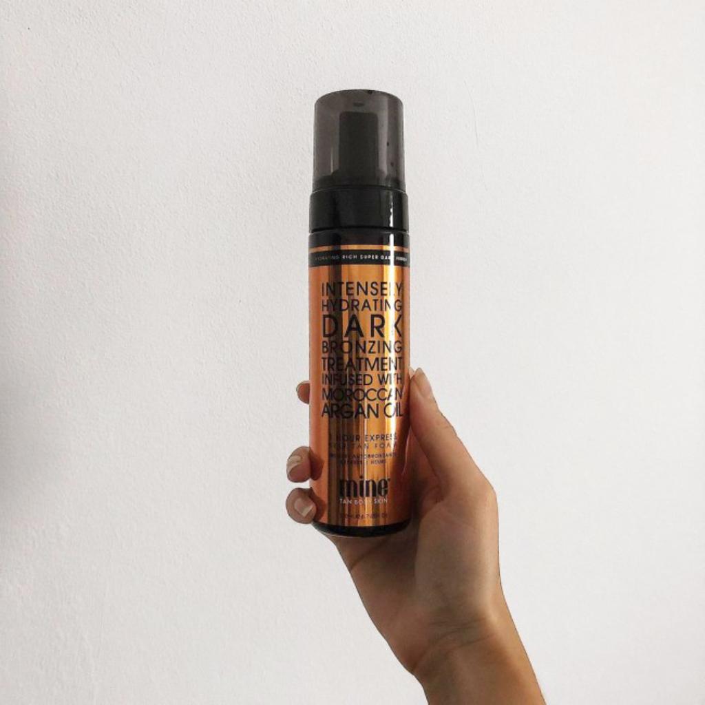 MineTan My Moroccan Selbstbräunungsschaum 200 ml + Handschuh
