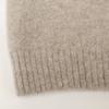 Si:m Beige Yamagataknit Fox Wool Knit Tops 38 beigeUsed