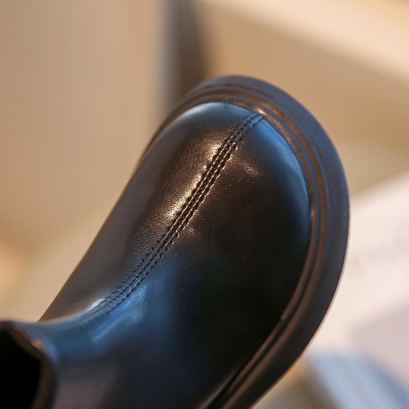 Botine pentru copii 2023 toamna/iarna fete anti-alunecare cu talpă moale cizme simple plus cizme la modă din lână