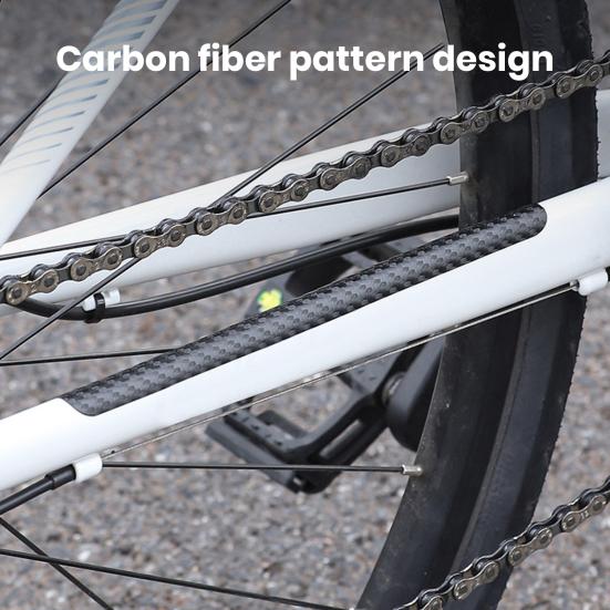 Fahrrad-Kettenschutz-Aufkleber, MTB, Rennrad, Anti-Kratz-Schutz, rutschfest, erweitertes Design, Fahrrad-Kettenaufkleber