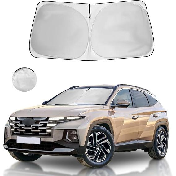 Windshield Sun Shade Fit 2025 2024   - Toyota RAV4 Prime LE Hybrid XLE XLE Premium Adventure TRD Off Road Front Window Sunshade Accessories SUV Sun