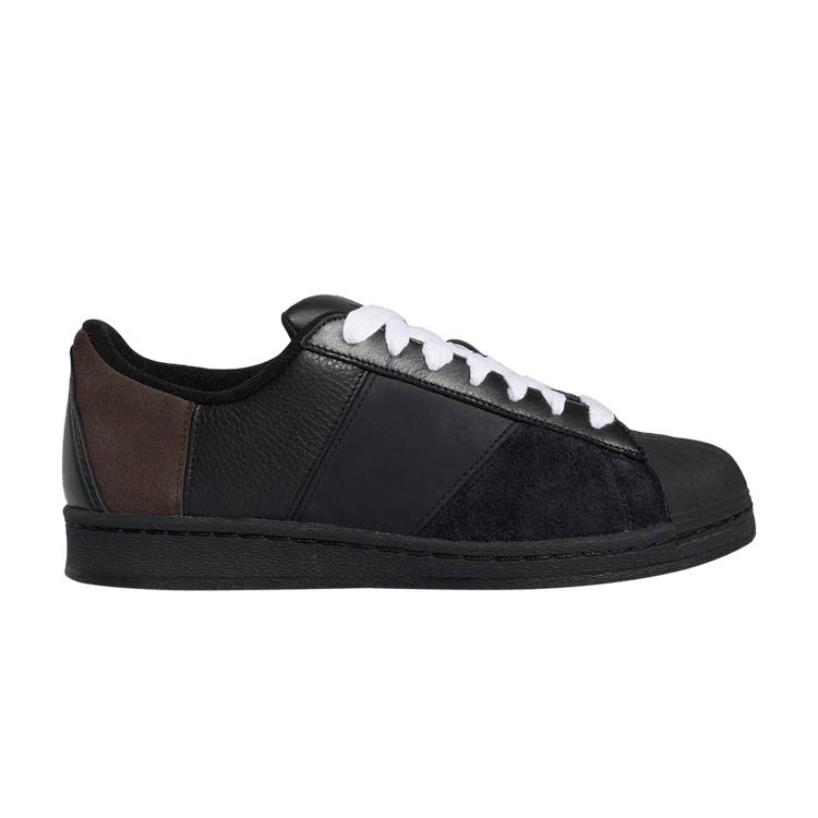 Adidas Tênis Superstar 82 Painel Preto Unissex Preto Core Branco Nuvem GW0775