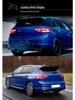 Compatible with 2021-2024 Volkswagen Golf 8 MK8: Upgrade Low-Spec to High-Spec LED Flowing Taillights.