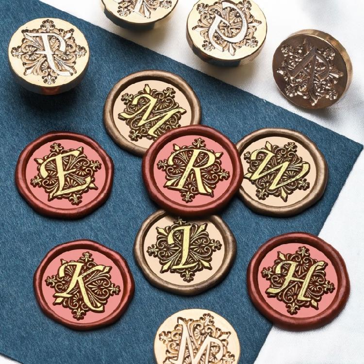 Capital D Sealing Wax Stamp Letter Wax Seal Stamp for Gift Wrap Scrapbooking