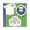 A3! X Sanrio Characters 35 Kazunari Miyoshi X Little Twin Stars [Collaboration Illustration] Acrylic Stand Plate