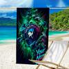 Custom Name Beach Towel Timberwolves Logo Beach Towel, Soft Microfiber, Gift for Her/Him, Birthday, for Pool, Beach, Travel, Fan gifts