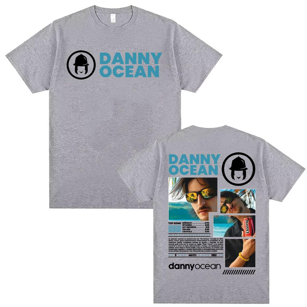 Rapper Danny Ocean 2026 Reflexa Tour Tshirts for Men Women Harajuku Gothic High Street T Shirt Casual ONeck Oversized Tshirt