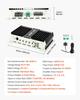 Monoblock Car Amplifier, 400W RMS MAX, 1/2/4 Ohm Stable, 1-Channel Class D Car Audio Amplifier with Remote Subwoofer Level Control, Low Pass Filter,