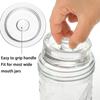 Heavy Fermentation Glass Weights Transparent Cheese Fermentation Lid Canning Weights  Canning