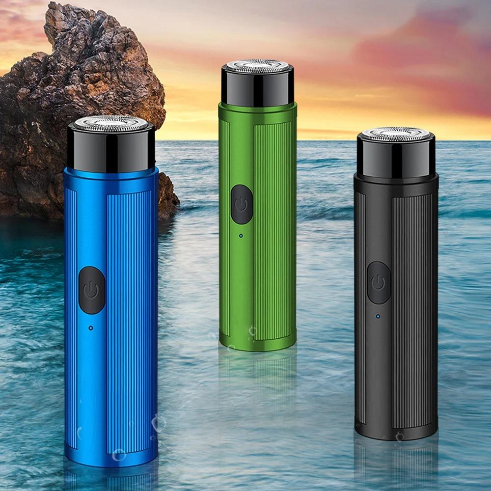 Portable Rechargeable Mini Electric Shaver For Men & Women Grooming Tool Type C Fast Charging Led Display Travel Car Grooming