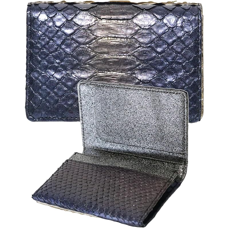 

[Berkut] shine blue business card holder men s ladies diamond python python snakeskin snakeskin snake skin snakeskin snake skin snakeskin brand