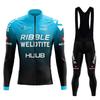 Long Sleeve  Sweat-absorbing Quick-drying Highway Spring and Autumn Men's and Women's Cycling Suit 2026 Autumn Breathable Cycling Suit Set