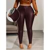 Z 11554 Women's Colorful Leather Pants