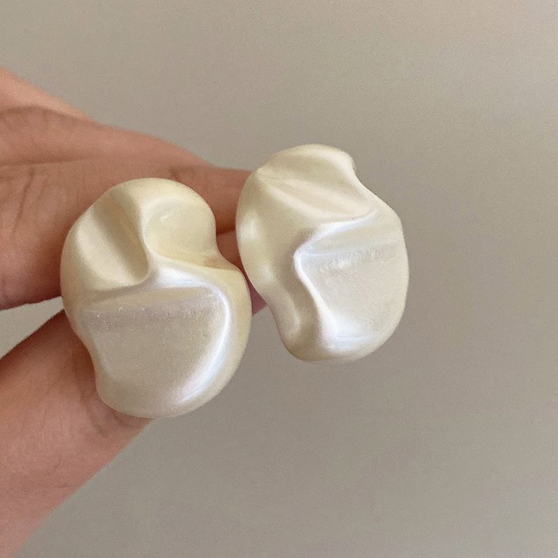 

Женские серьги с прохладным белым горячим жемчугом White