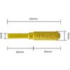 Diamond Bur Drill Bit, Grinding Head, Mounted Tip, Bit for Stone Carving