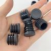 8 Pcs 19mm Plastic End Caps for Metal Tubing Hardware Plugs Chair Legs Tube Pipe Post Plastic End Cap Protect Dust for Chair Leg