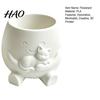 Creative Desktop Decor 3D Printed Face Planter Pot with Cat Design, Decorative Succulents Pot, Personalized Diy Painting Resin Flowerpot for