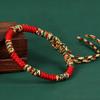 Tibetan Buddhism Lucky Bracelet Unisex Braided Adjustable King Kong Knot Red String Bracelets For Men Women Couple Pulsera