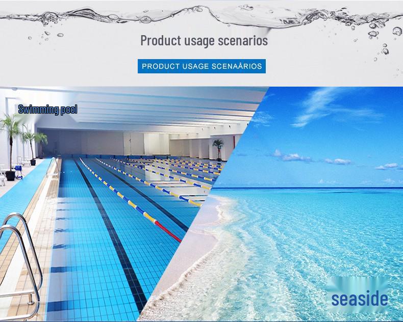 Sada pro šnorchlování pro dospělé: Silikonová potápěčská maska a brýle s plně suchým šnorchlem.