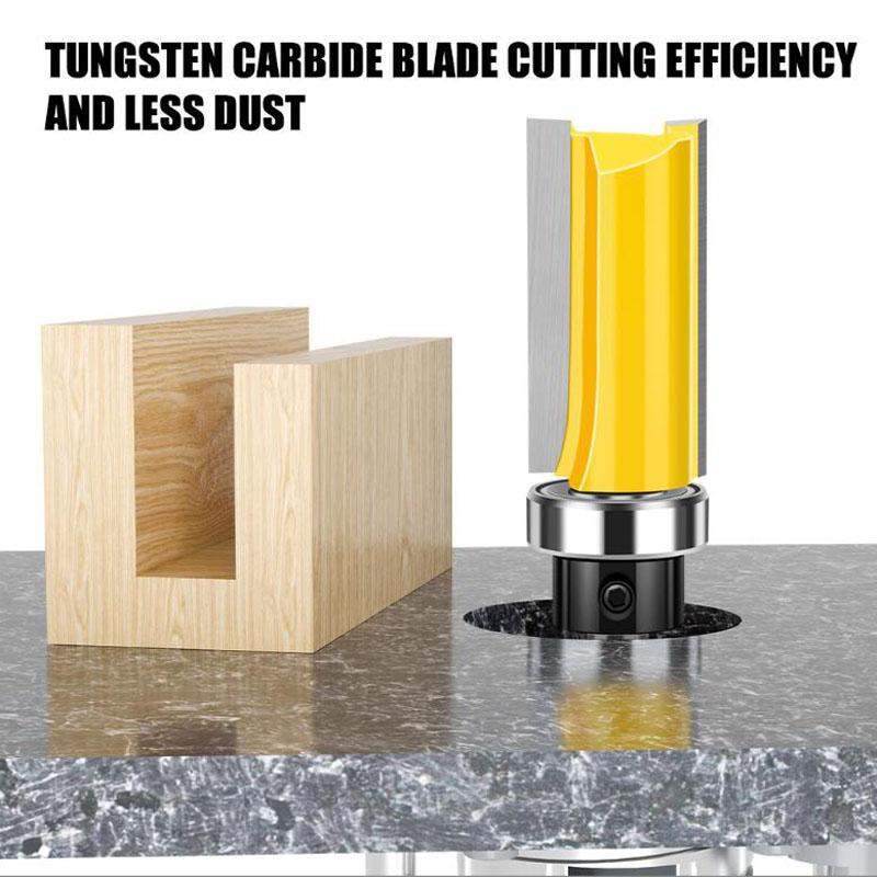 8mm Shank Straight Bit Tungsten Carbide Double Flute Router Bits Milling Cutter For Wood Woodwork Tool Router Bit