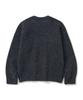 KNITTED (Unisex) Boucle Raglan Crop Round Knit Black