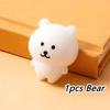 1-6Pcs Self Deprecating Bear Pinch Fun Little Bear Pinch Cute Expression Stress-Relieving Pocket Squeeze Toys