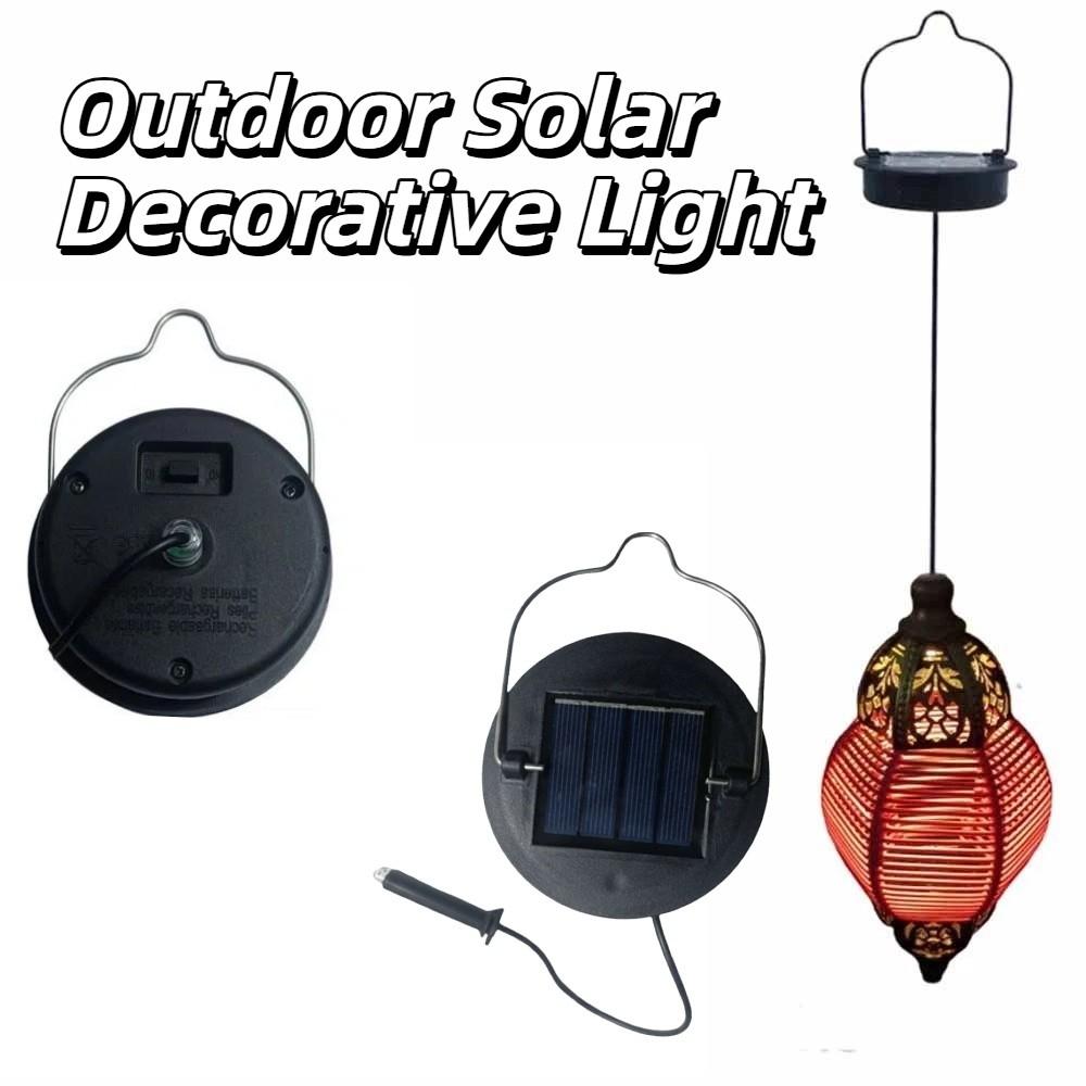 400Mah Solar LED Hanging Light DIY Outdoor Lantern Lights Solar Light Accessories