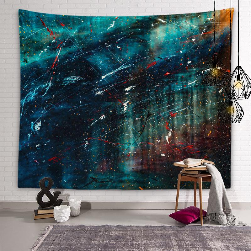 Tapiserie cu personalitate, geometrie psihedelică, hippie, boho, decor artă de perete, camera de zi, dormitor, decor acasă, tapiserie