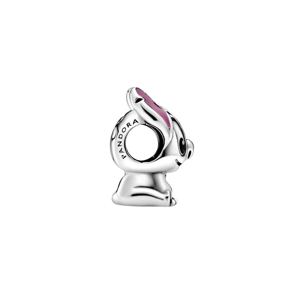 Pandora Disney Lilo And Stitch Sølv sjarm med svart og lilla emalje 798844C01 for kvinner