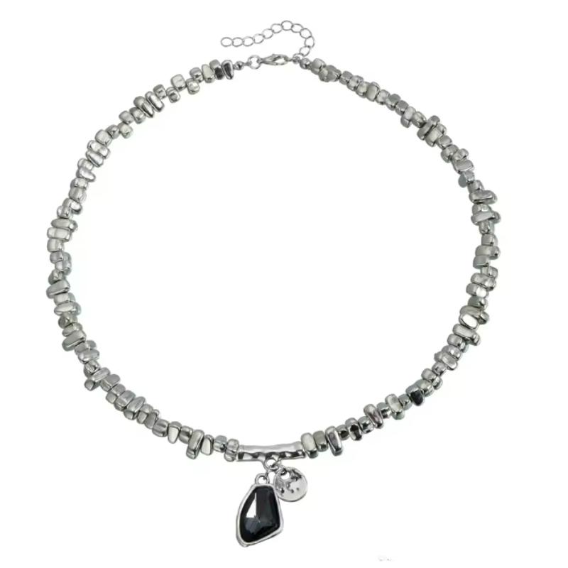 Personalized Punk Style String Irregular Pendant Necklace Bracelet, Women's Retro Y2k Holiday Party Accessories Jewelry Gifts