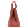 Longchamp Le Roseau Removable Adjustable Shoulder Strap Pebbled Soft Leather Shoulder Tote Bag Small Women handbags Brown 10273HFP404