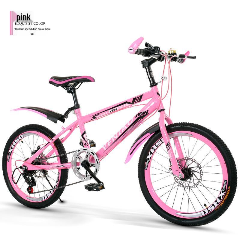 20-22 Inch Mountain Bike for Kids Aged 8-15 - Single/Variable Speed with Disc Brakes