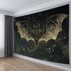 1pc Bat Pattern Tapestry - Intricate Wing Design, Perfect Wall Hanging for Living Room & Party Decor