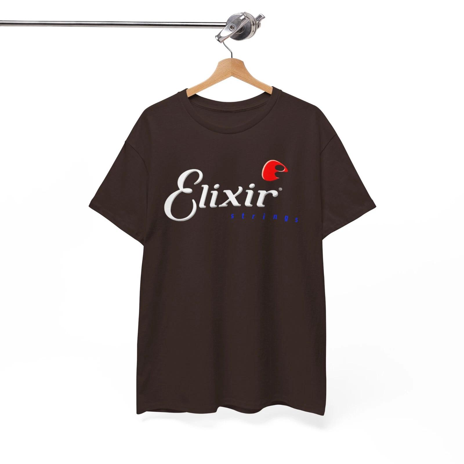 Men s and Women s T-shirts USA Elixir Tee Pick Up Guitars Classic S