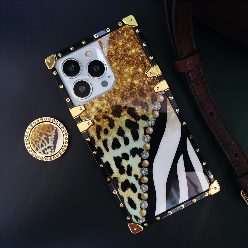 Buy Glitter Diamonds Colorful Pearl Leopard Case For Samsung Z