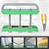 Portable Rolling Bender 0-90 Bending Angle Labor Saving Metal Brake Wear Resist For Rain Diverter & Making Folding Edges