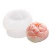 3D Peony Lotus Cake Mold Non-stick Rose Flowers Silicone Mold Practical Hibiscus Mousse Mold  Party