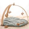 Wooden Fitness Rack Children Room Decorations Baby Play Gym Activity Pendants Wooden Hanger Mobile Crib Newborn Gift