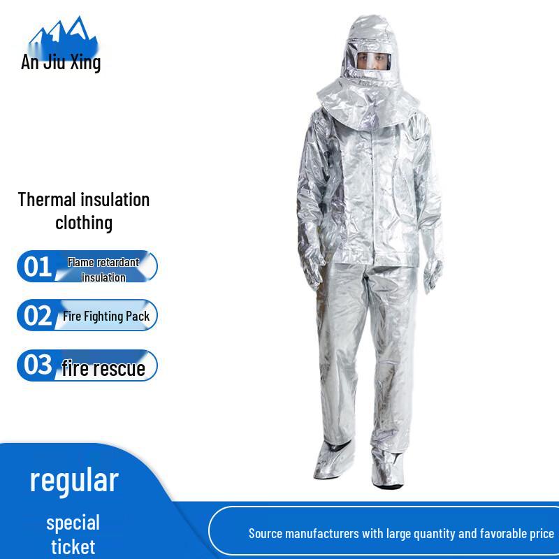 

Anjiuxing 500°C Heat Insulation & Fire Protection Suit Set