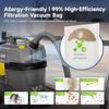 Sacchi Polvere per Karcher NT 221, NT 22/1 Ap L, NT 22/1 Ap Te L, 2.889-217.0, 1.378-600.0 Aspirapolvere Bagnato & Asciutto