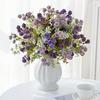 Silk Artificial Flowers Wedding Home Room Decor Nuptial Sala Outdoor Yard Wreath Bridal Bouquets Vase Photography Props Diy Gift