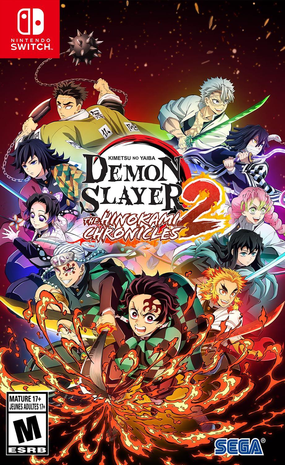 

Demon Slayer No The Hinokami Chronicles 2 North Switch -Kimetsu Yaiba- (Импортная версия Америка) – красный