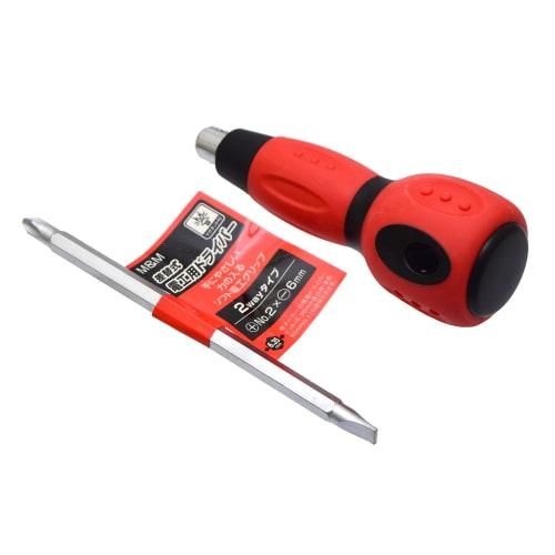 Takagi M&M Replaceable Electrician Driver 2WAY Type +No.2 x -6mm