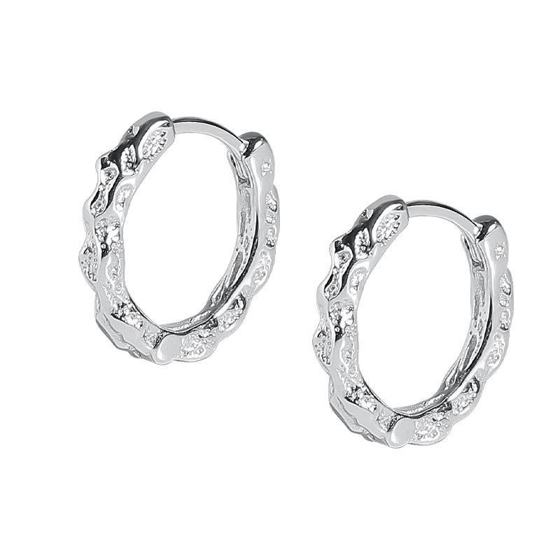 Trendy Irregular Men's Earrings - 2025 High-End, Cool and Simple Design