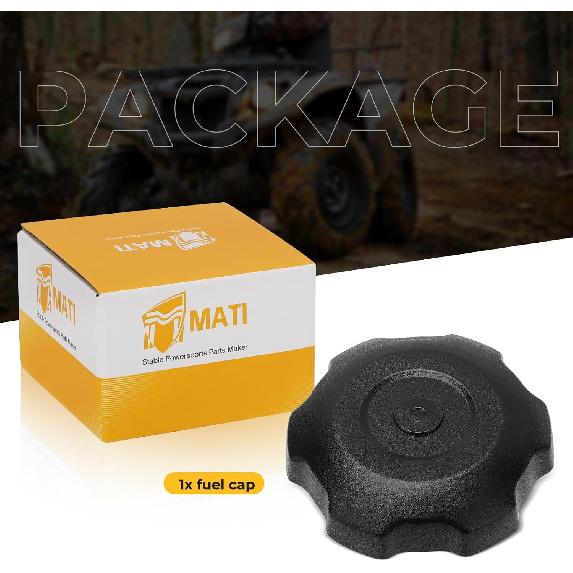 M MATI Fuel Cap Gas Cap For Yamaha Rhino 450 660 700 Viking 700 Kodiak 700 Grizzly 700 Wolverine 700 YXZ1000R 2P5-24610-00-00 5UG-24610-00-00