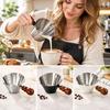304 Stainless Steel Espresso Measuring Cup Double Spouts Coffee Extraction Cup  Coffee Catch